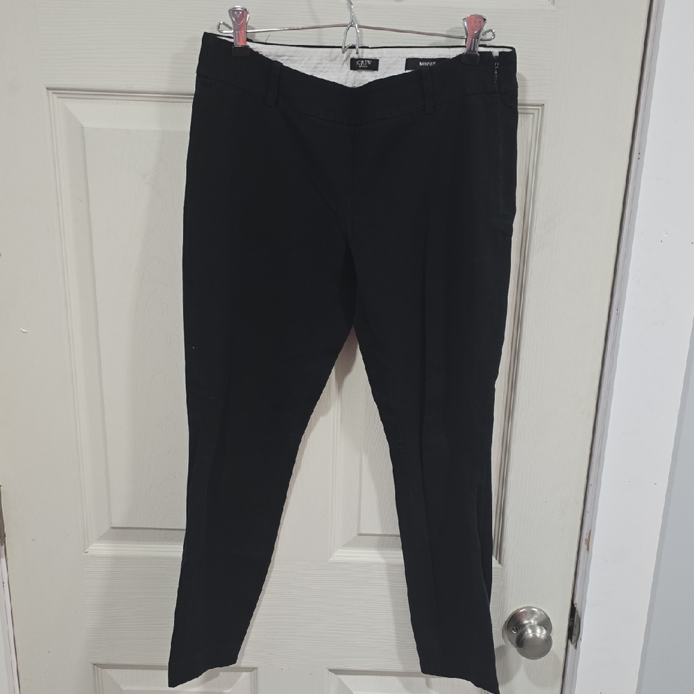 J. Crew Black Stretch Pants